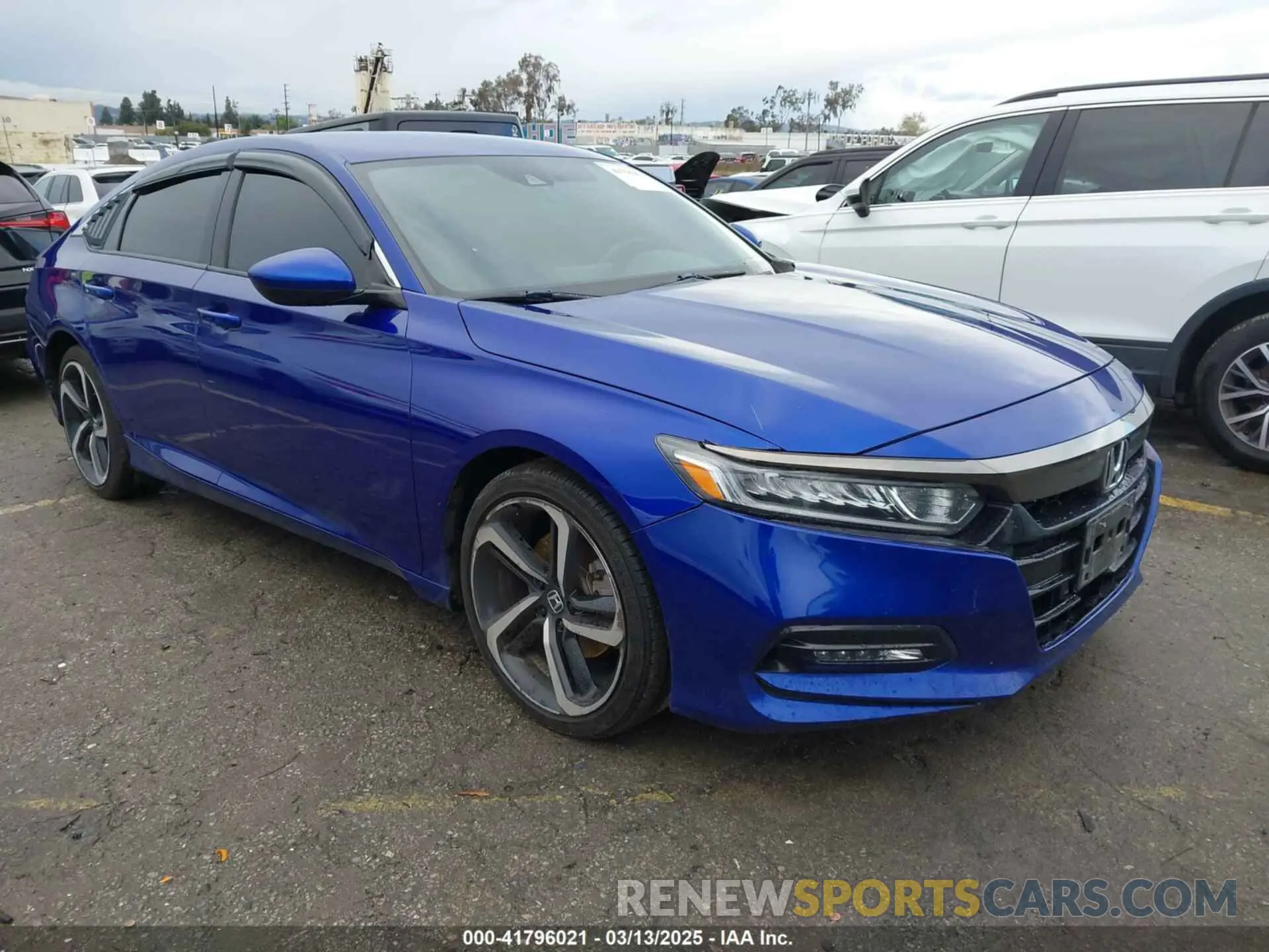 1 Photograph of a damaged car 1HGCV1F3XKA059819 HONDA ACCORD 2019