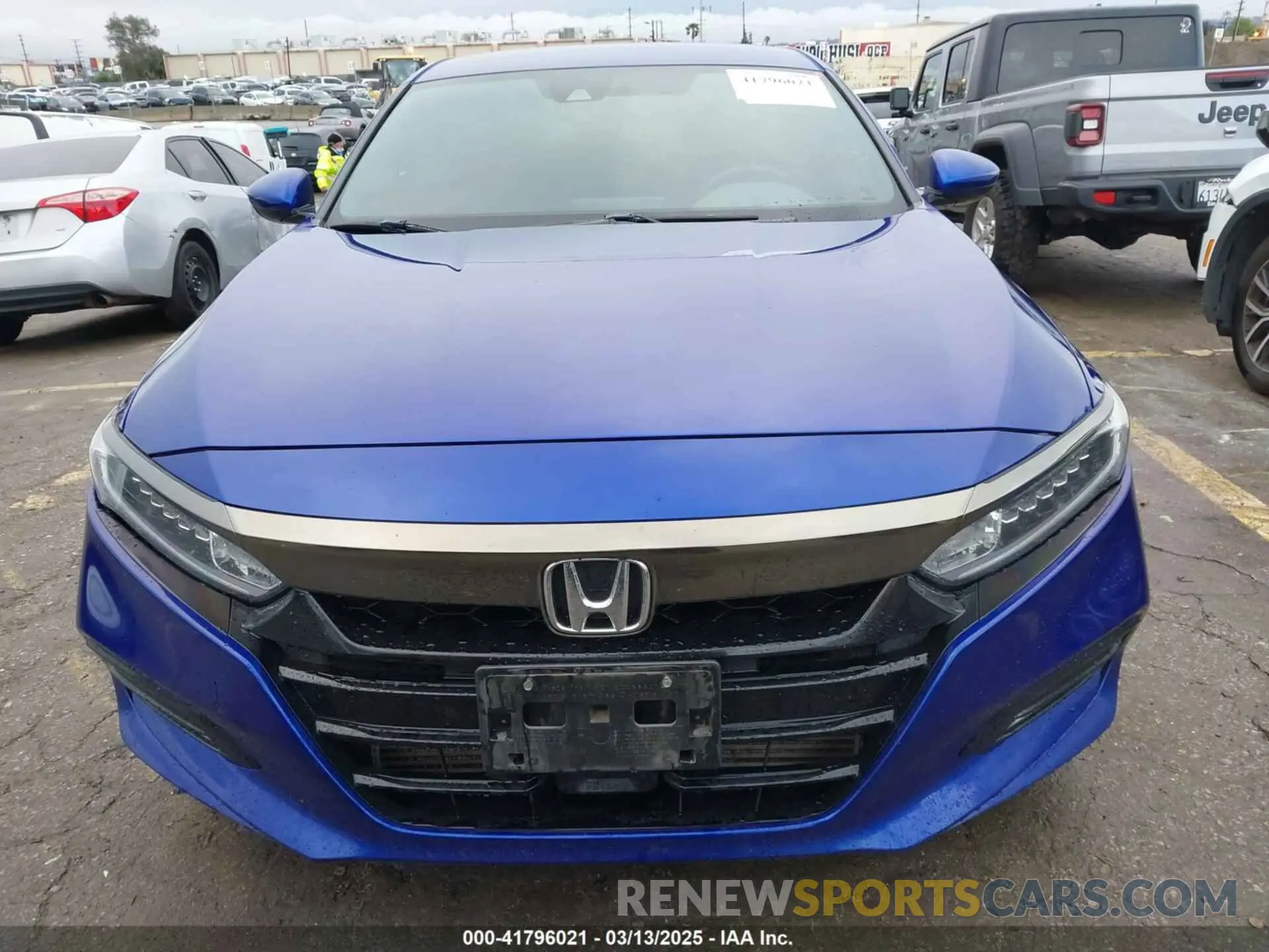 13 Photograph of a damaged car 1HGCV1F3XKA059819 HONDA ACCORD 2019