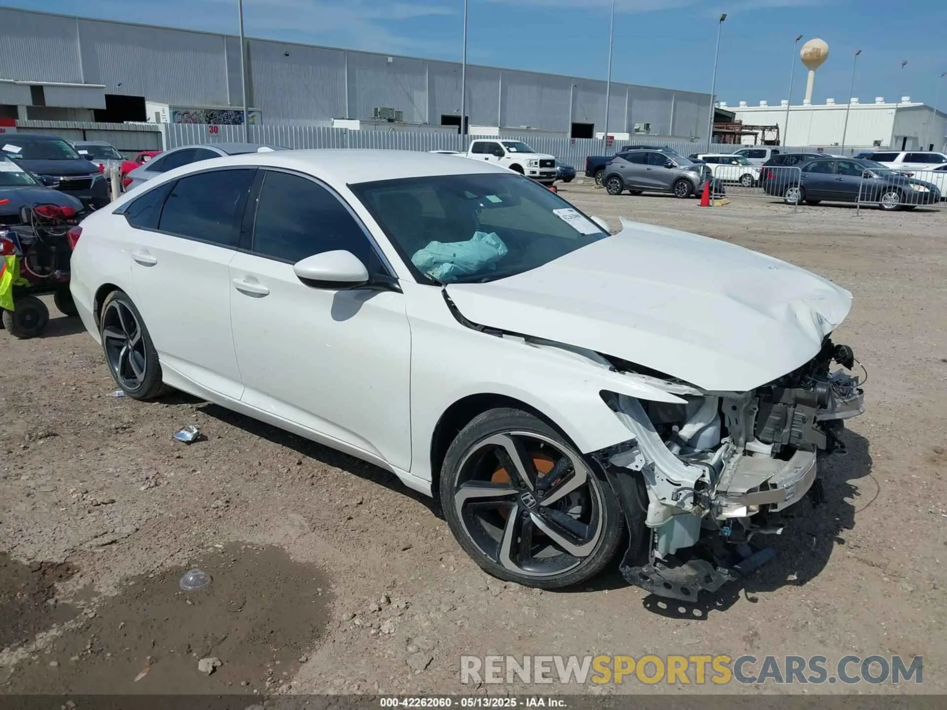 1 Photograph of a damaged car 1HGCV1F3XKA070626 HONDA ACCORD 2019