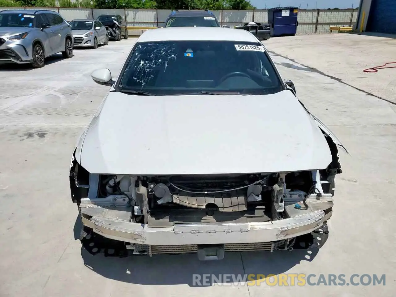 5 Photograph of a damaged car 1HGCV1F3XKA071677 HONDA ACCORD 2019