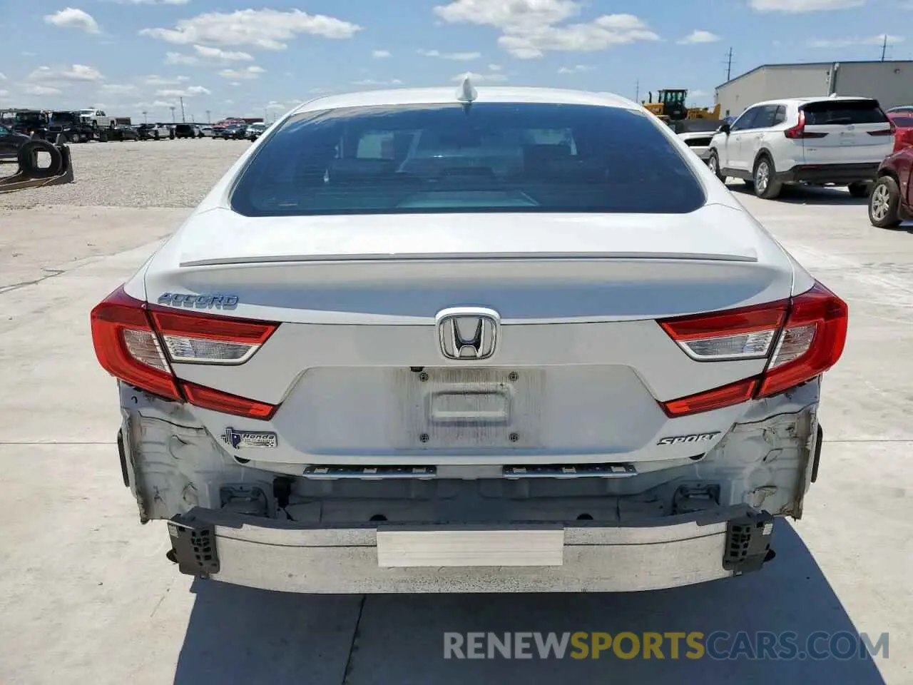 6 Photograph of a damaged car 1HGCV1F3XKA071677 HONDA ACCORD 2019