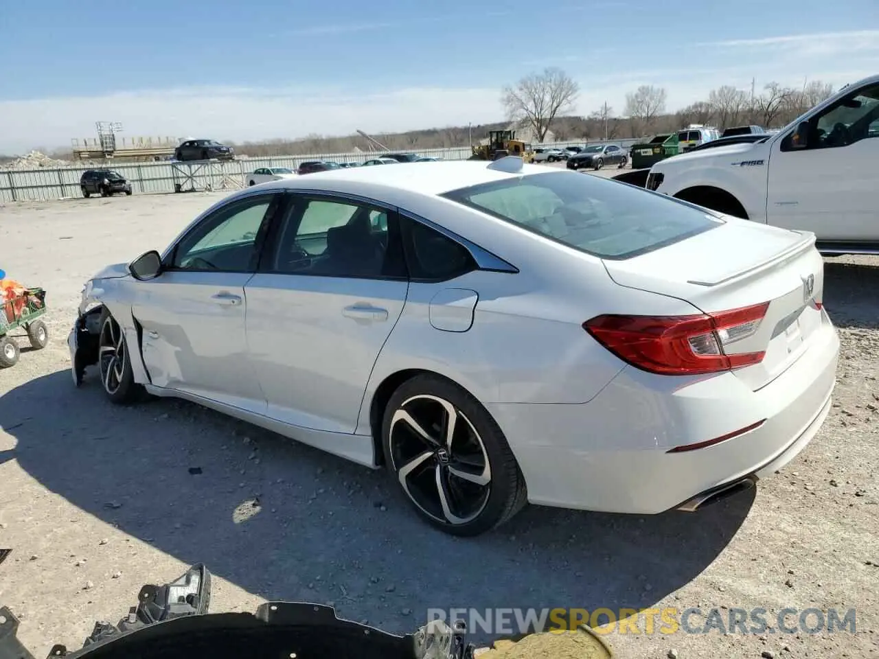 2 Photograph of a damaged car 1HGCV1F3XKA081643 HONDA ACCORD 2019