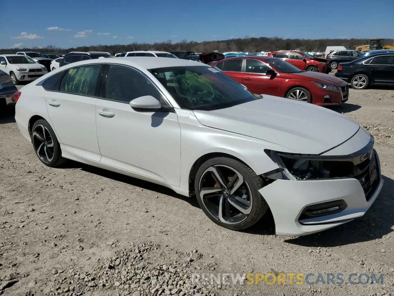 4 Photograph of a damaged car 1HGCV1F3XKA081643 HONDA ACCORD 2019