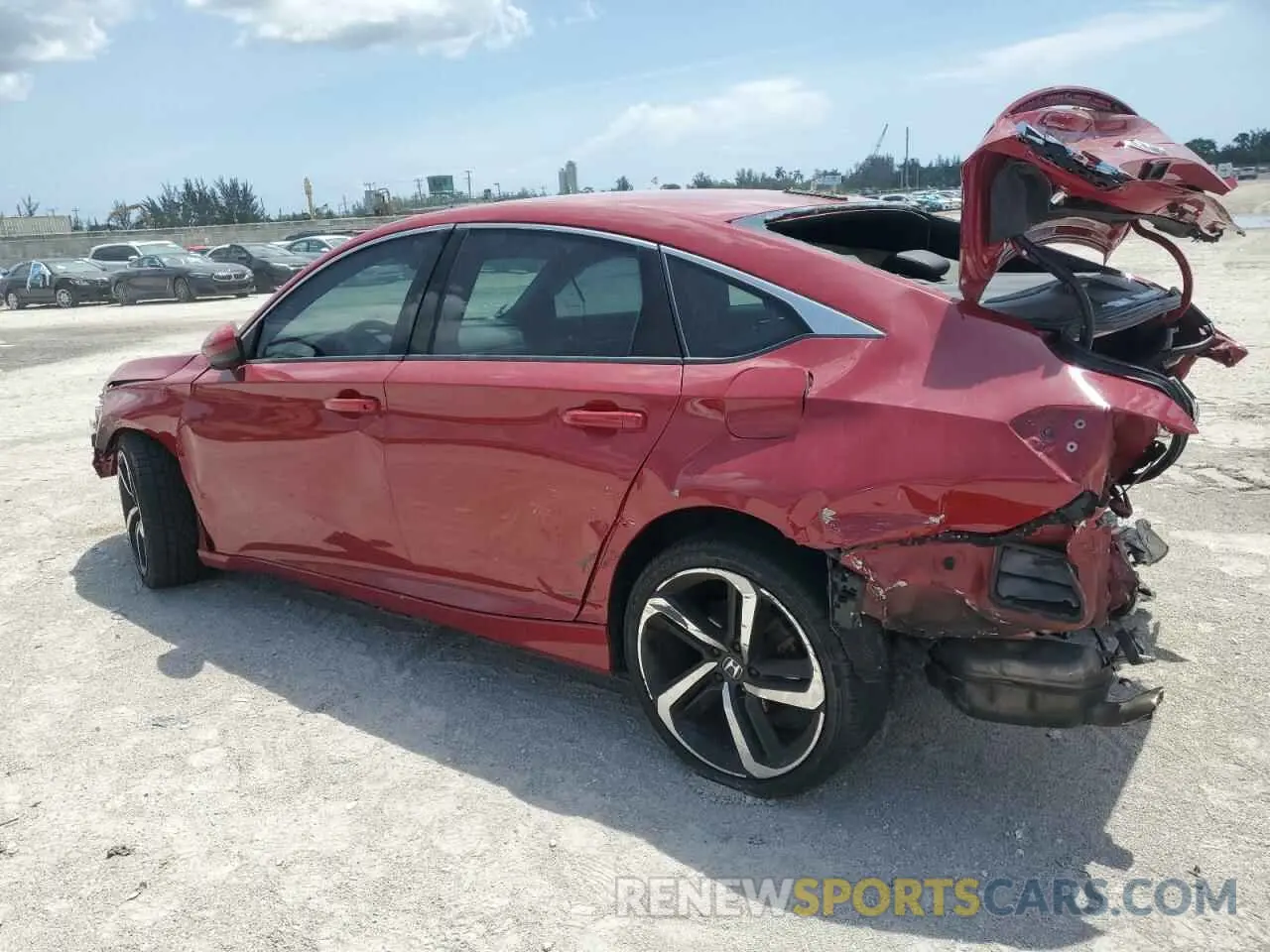 2 Photograph of a damaged car 1HGCV1F3XKA119906 HONDA ACCORD 2019