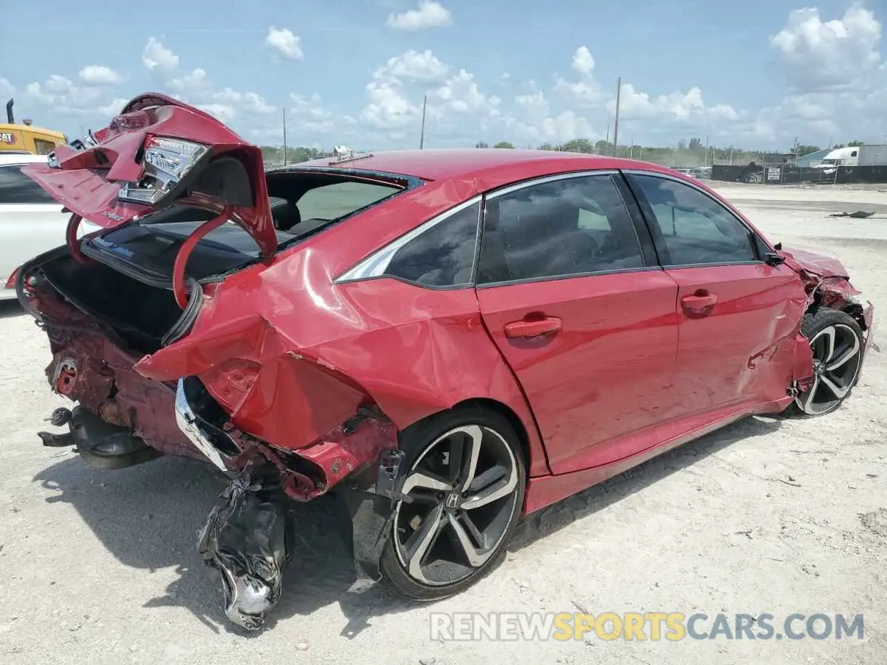 3 Photograph of a damaged car 1HGCV1F3XKA119906 HONDA ACCORD 2019
