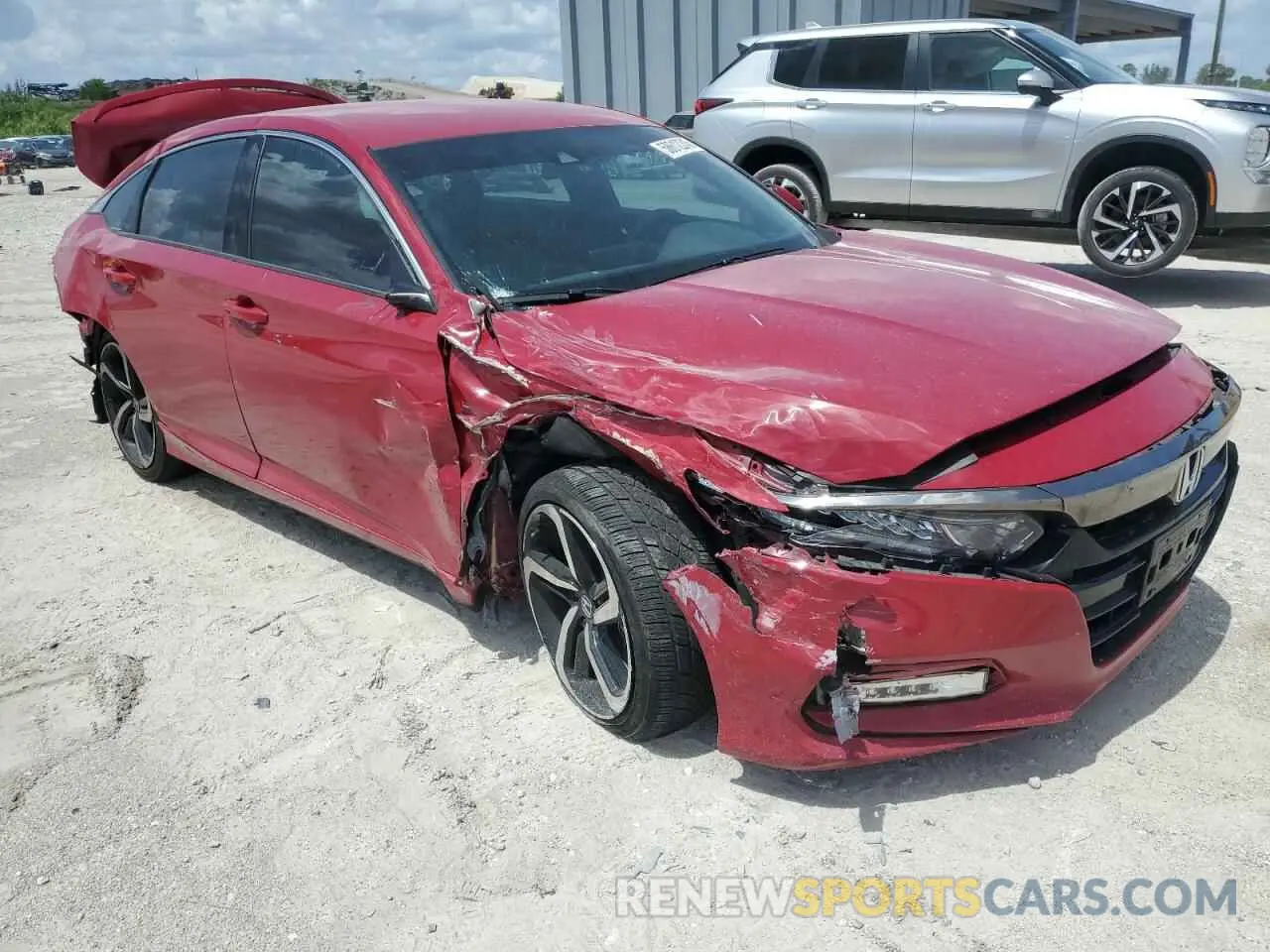 4 Photograph of a damaged car 1HGCV1F3XKA119906 HONDA ACCORD 2019
