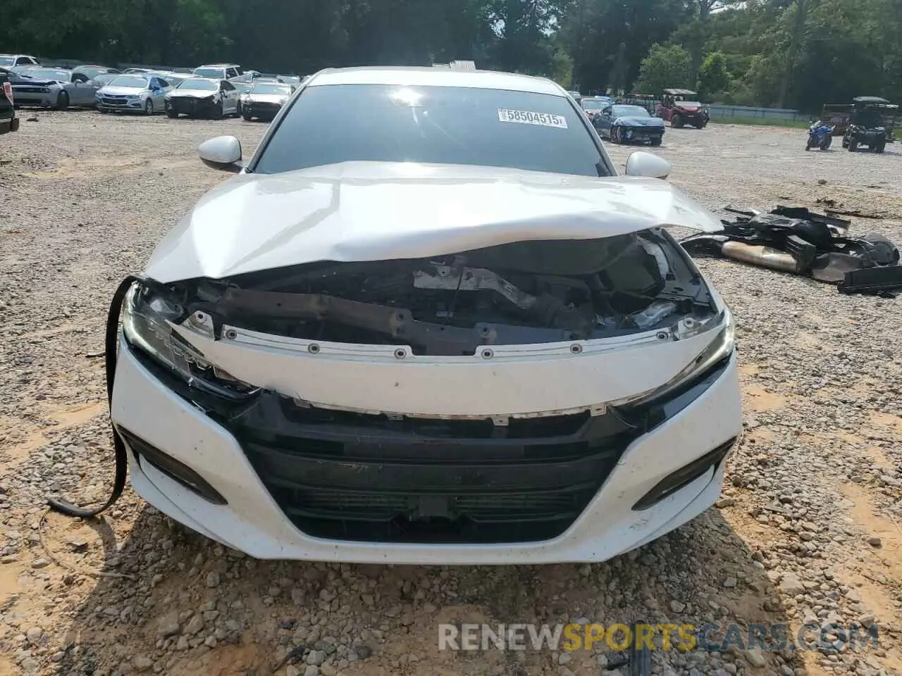5 Photograph of a damaged car 1HGCV1F3XKA124586 HONDA ACCORD 2019