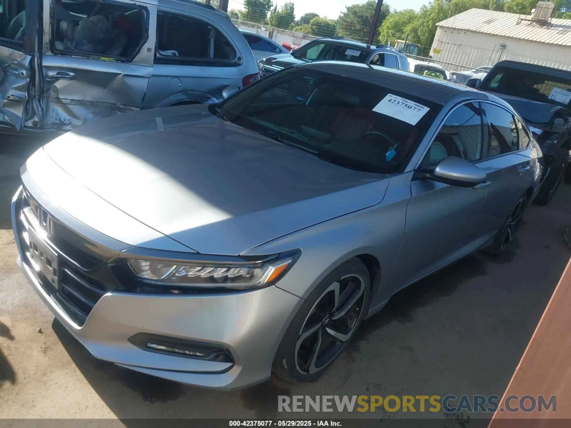 2 Photograph of a damaged car 1HGCV1F3XKA150198 HONDA ACCORD 2019