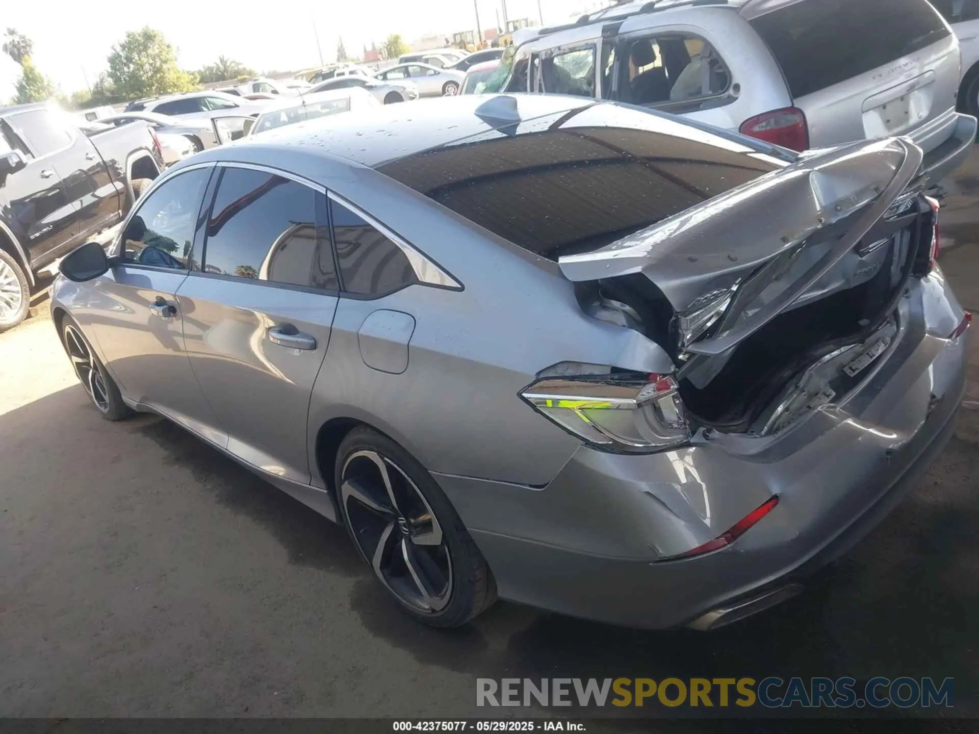 3 Photograph of a damaged car 1HGCV1F3XKA150198 HONDA ACCORD 2019
