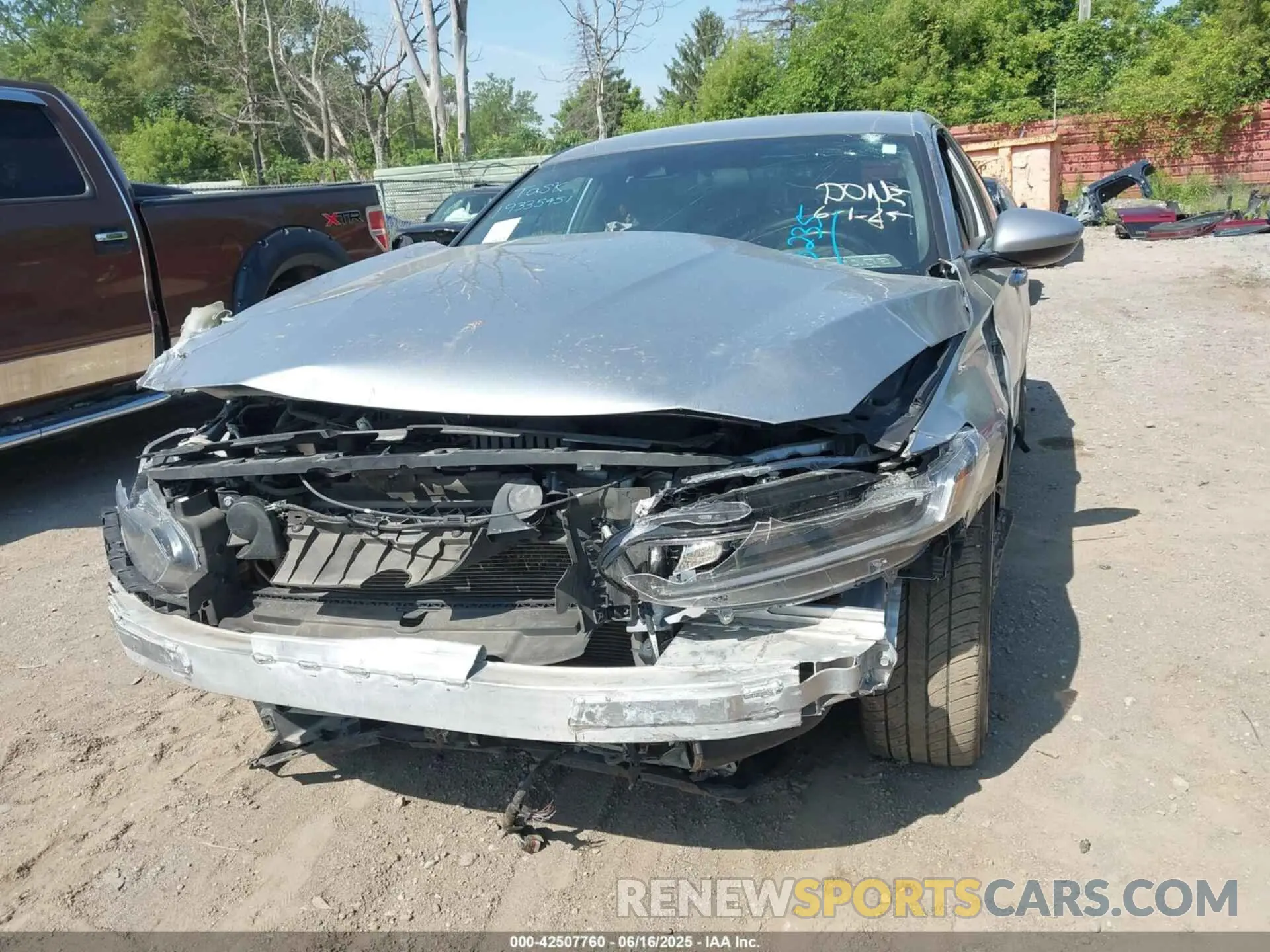 6 Photograph of a damaged car 1HGCV1F3XKA176235 HONDA ACCORD 2019