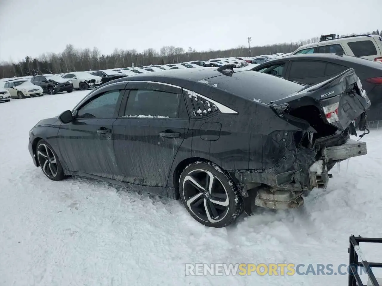 2 Photograph of a damaged car 1HGCV1F3XKA801474 HONDA ACCORD 2019