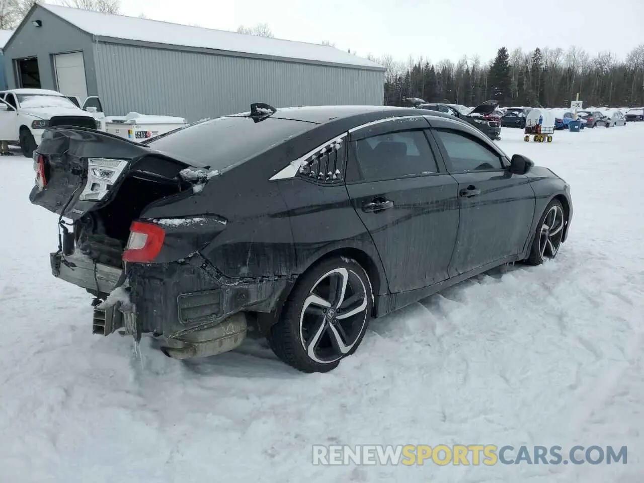 3 Photograph of a damaged car 1HGCV1F3XKA801474 HONDA ACCORD 2019