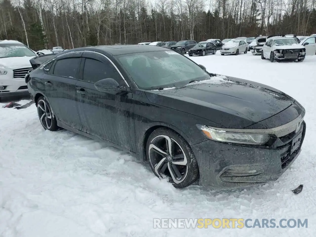 4 Photograph of a damaged car 1HGCV1F3XKA801474 HONDA ACCORD 2019