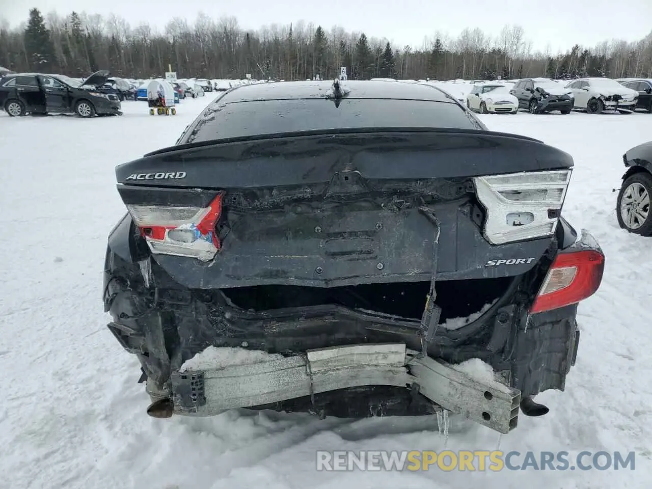 6 Photograph of a damaged car 1HGCV1F3XKA801474 HONDA ACCORD 2019