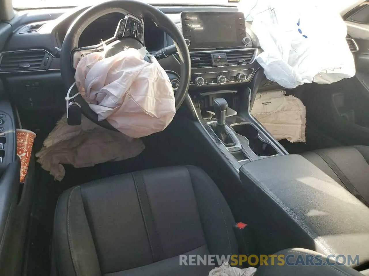 8 Photograph of a damaged car 1HGCV1F40KA058753 HONDA ACCORD 2019