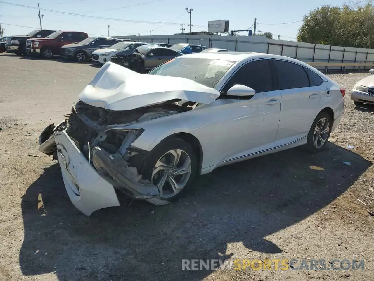 1 Photograph of a damaged car 1HGCV1F40KA063743 HONDA ACCORD 2019