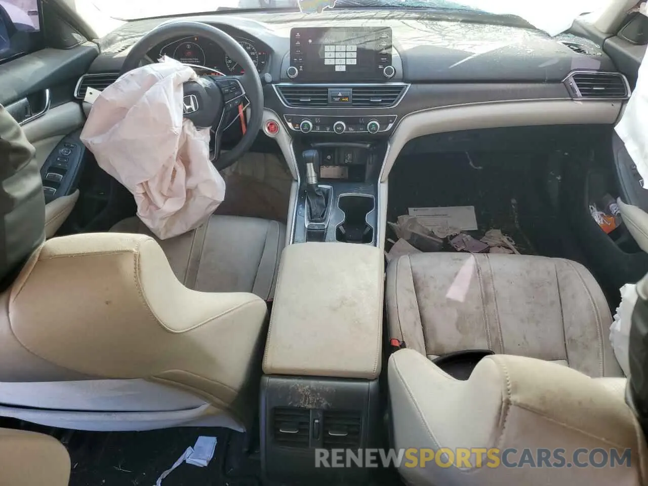 8 Photograph of a damaged car 1HGCV1F40KA063743 HONDA ACCORD 2019