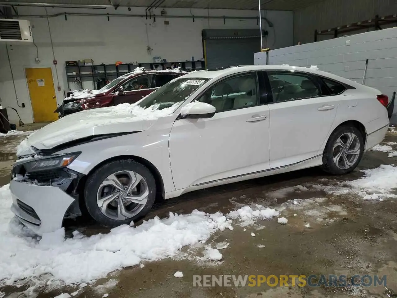 1 Photograph of a damaged car 1HGCV1F40KA125738 HONDA ACCORD 2019