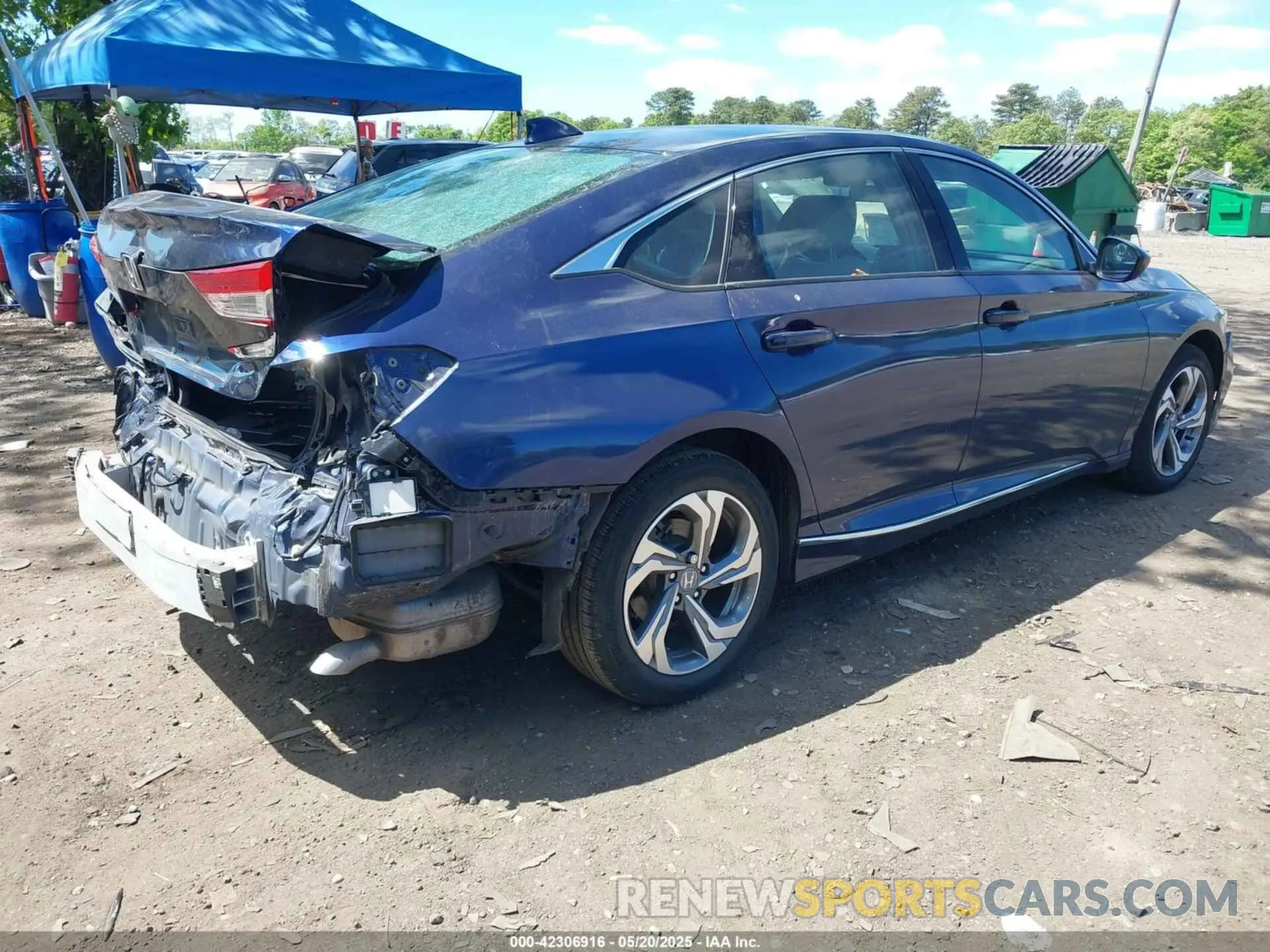 4 Photograph of a damaged car 1HGCV1F40KA134388 HONDA ACCORD 2019
