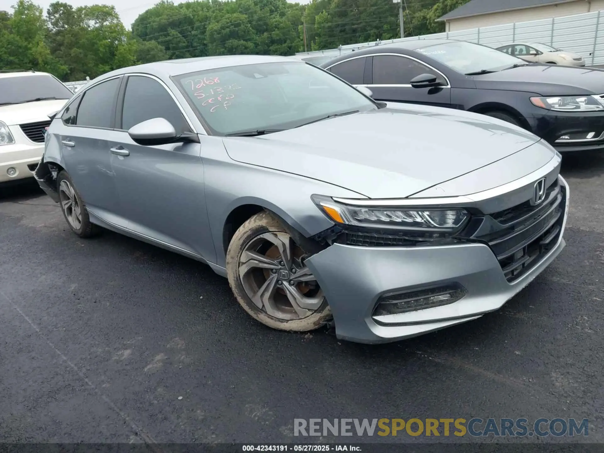 1 Photograph of a damaged car 1HGCV1F41KA097268 HONDA ACCORD 2019
