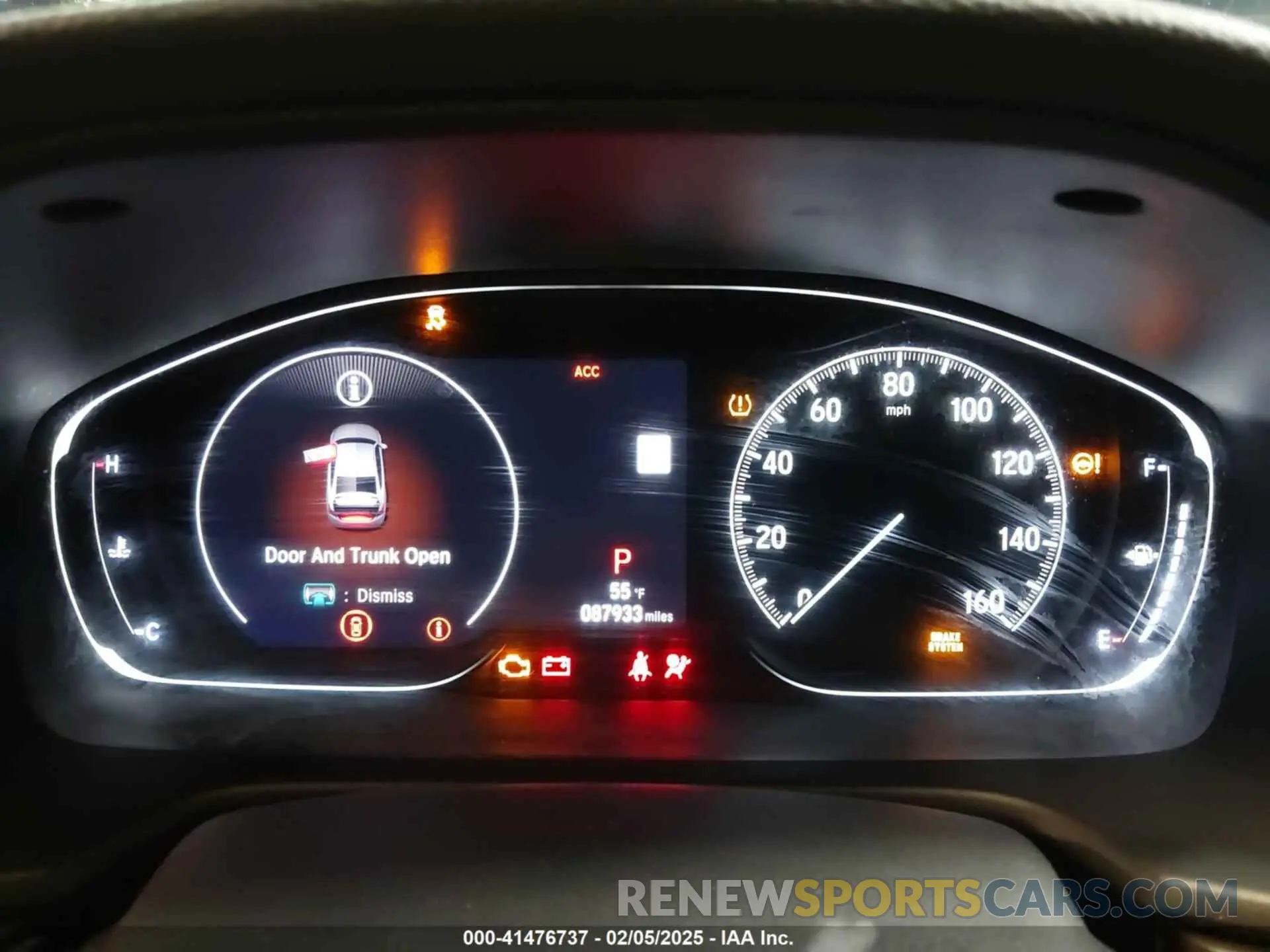 7 Photograph of a damaged car 1HGCV1F41KA174964 HONDA ACCORD 2019