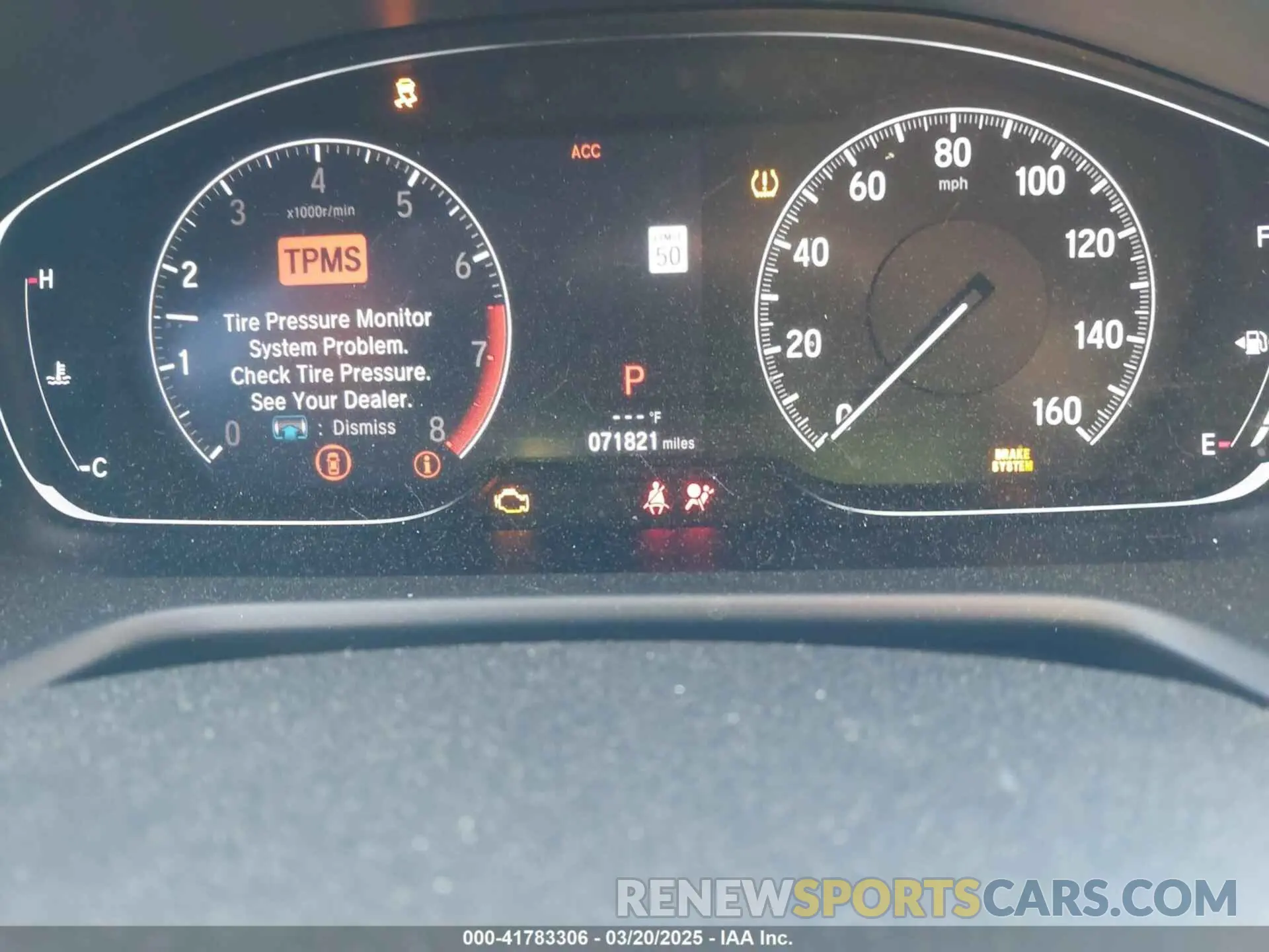 7 Photograph of a damaged car 1HGCV1F42KA093293 HONDA ACCORD 2019