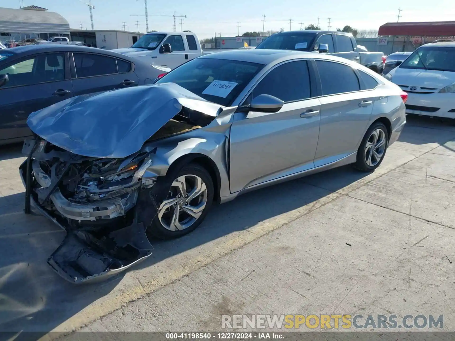 2 Photograph of a damaged car 1HGCV1F43KA048394 HONDA ACCORD 2019