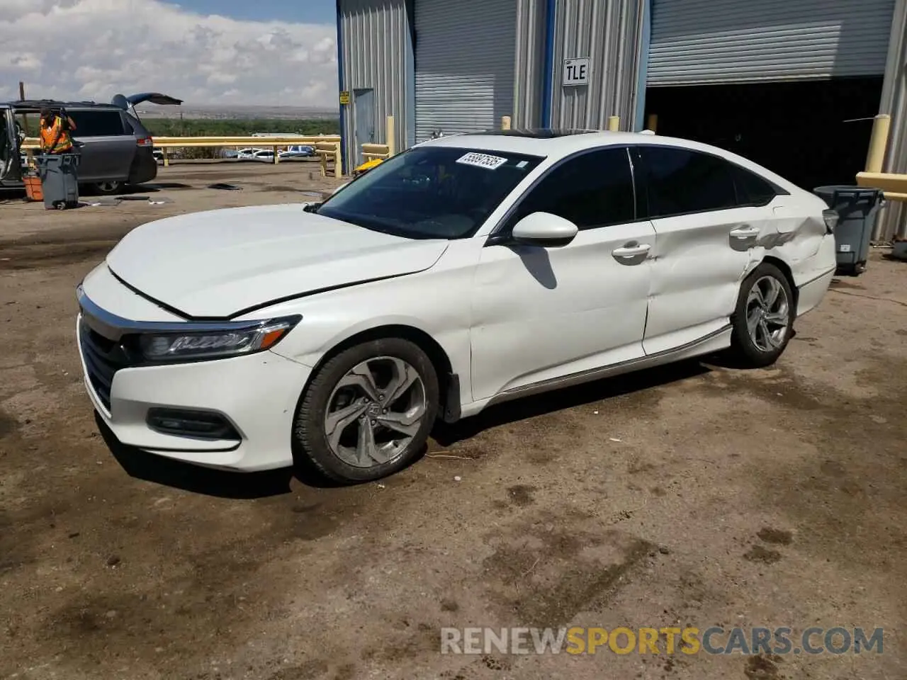 1 Photograph of a damaged car 1HGCV1F43KA091729 HONDA ACCORD 2019
