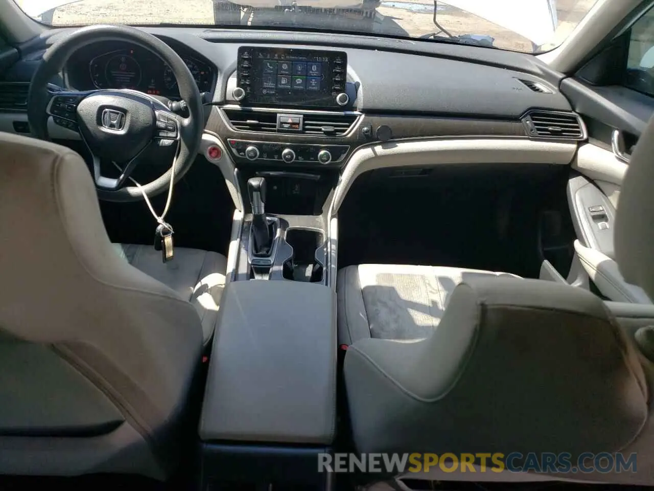 8 Photograph of a damaged car 1HGCV1F43KA091729 HONDA ACCORD 2019