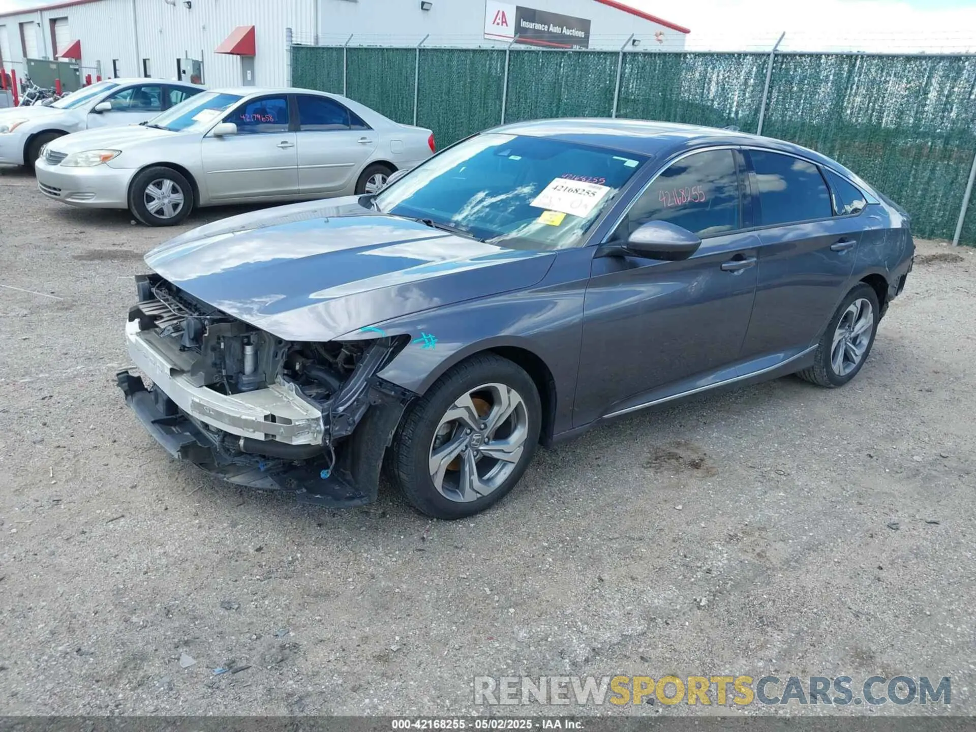 2 Photograph of a damaged car 1HGCV1F44KA008325 HONDA ACCORD 2019
