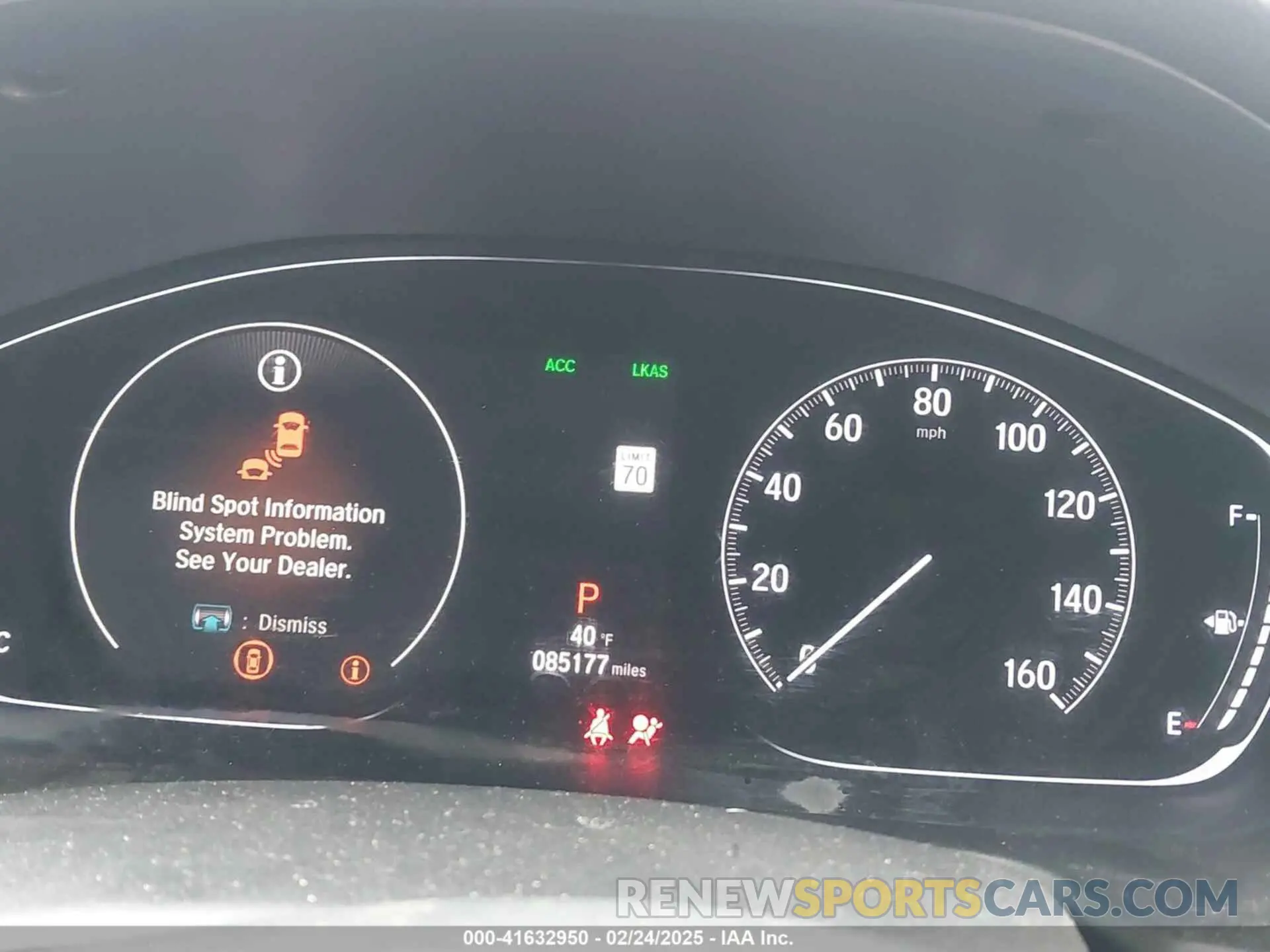 7 Photograph of a damaged car 1HGCV1F44KA026615 HONDA ACCORD 2019