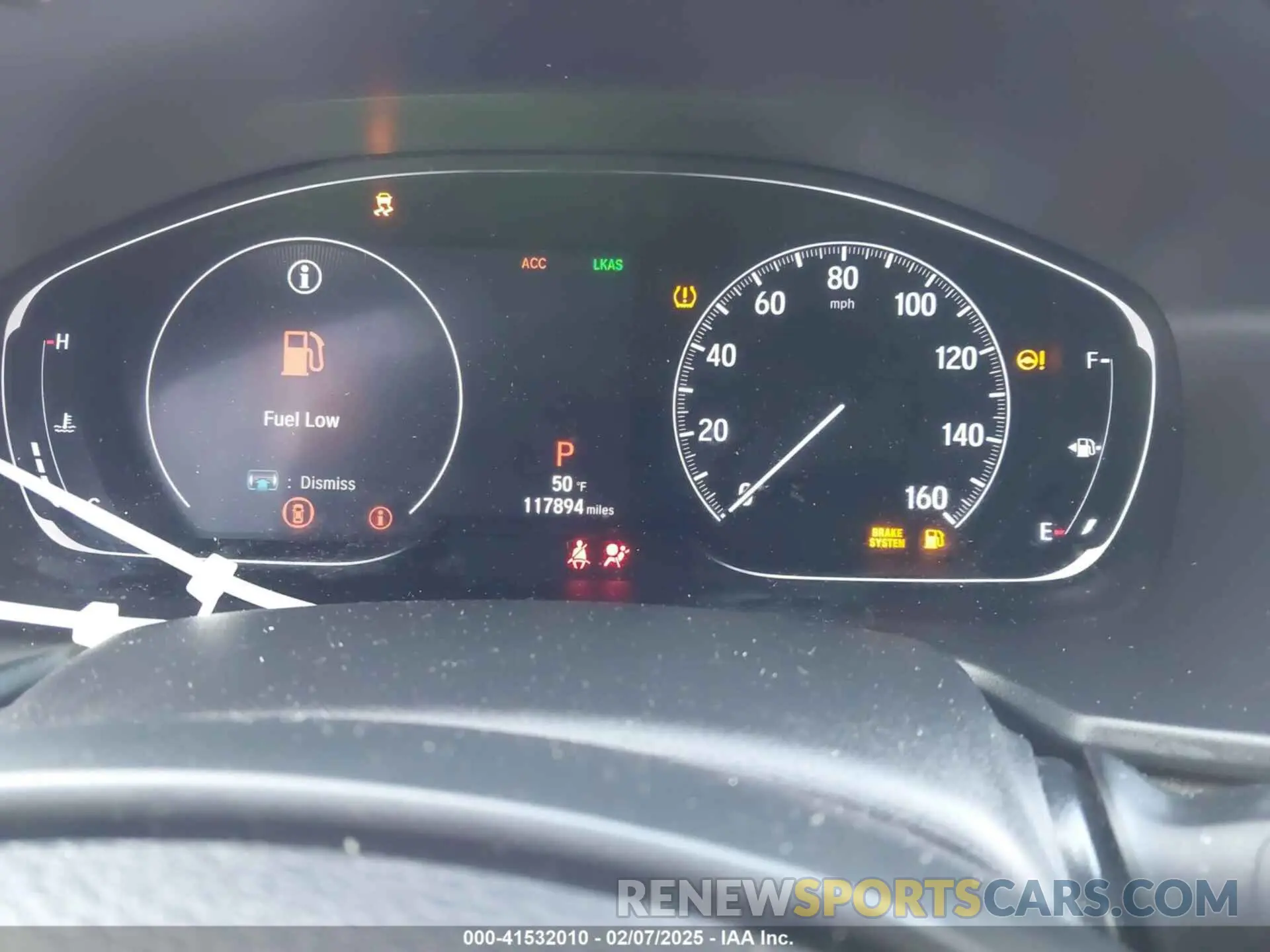 7 Photograph of a damaged car 1HGCV1F44KA060358 HONDA ACCORD 2019