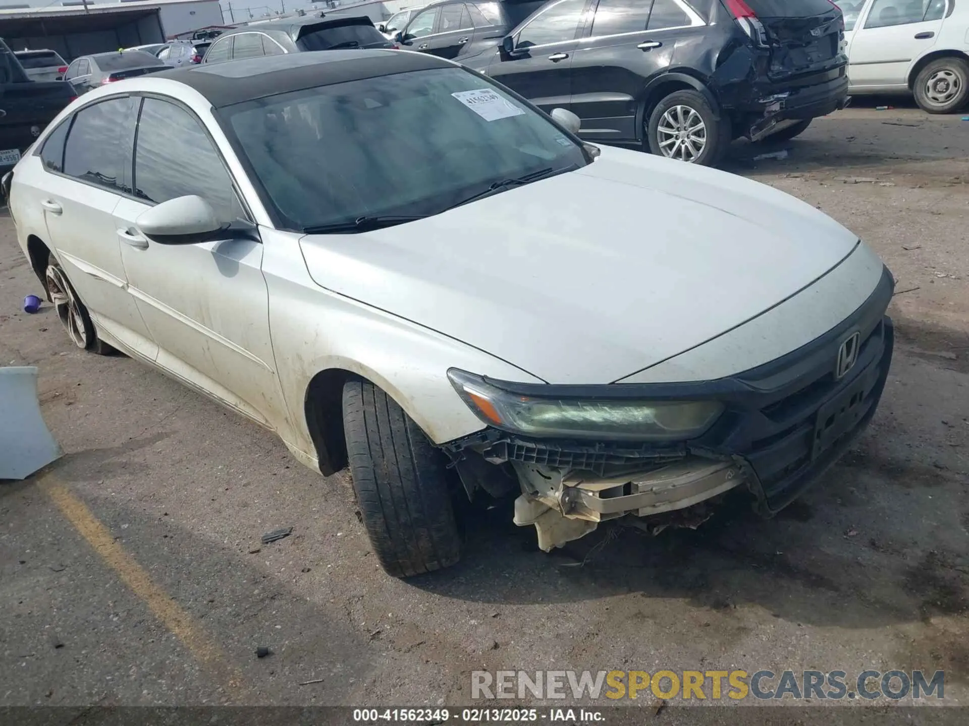 1 Photograph of a damaged car 1HGCV1F44KA106352 HONDA ACCORD 2019