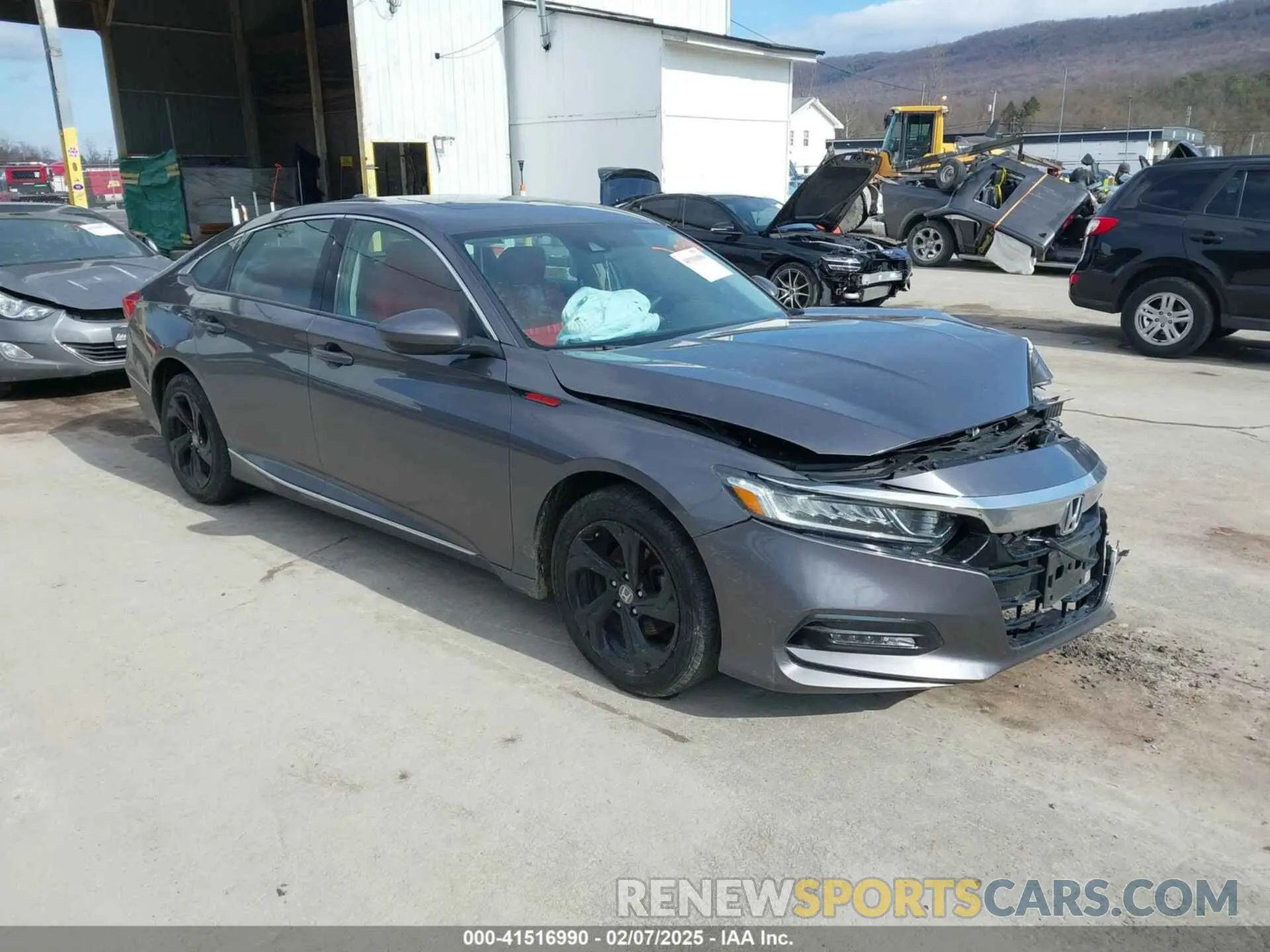 1 Photograph of a damaged car 1HGCV1F45KA072888 HONDA ACCORD 2019
