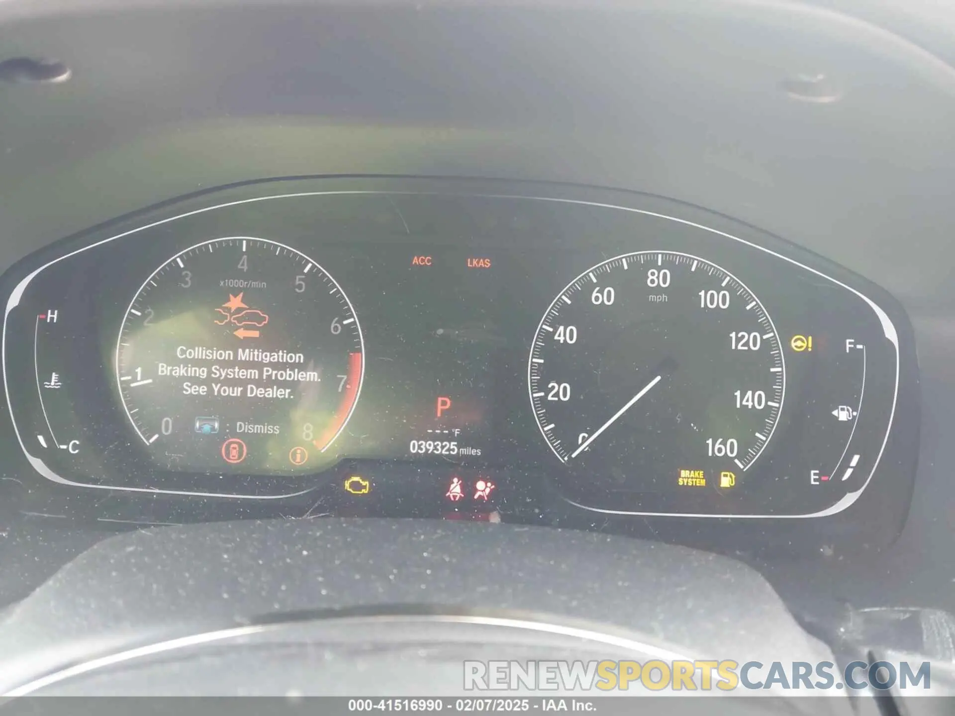 7 Photograph of a damaged car 1HGCV1F45KA072888 HONDA ACCORD 2019