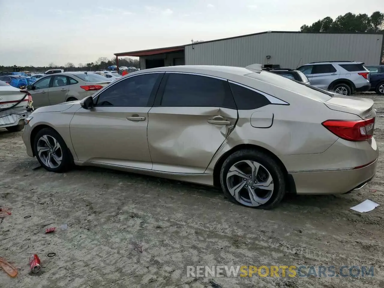 2 Photograph of a damaged car 1HGCV1F45KA075354 HONDA ACCORD 2019