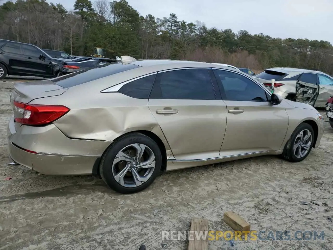 3 Photograph of a damaged car 1HGCV1F45KA075354 HONDA ACCORD 2019