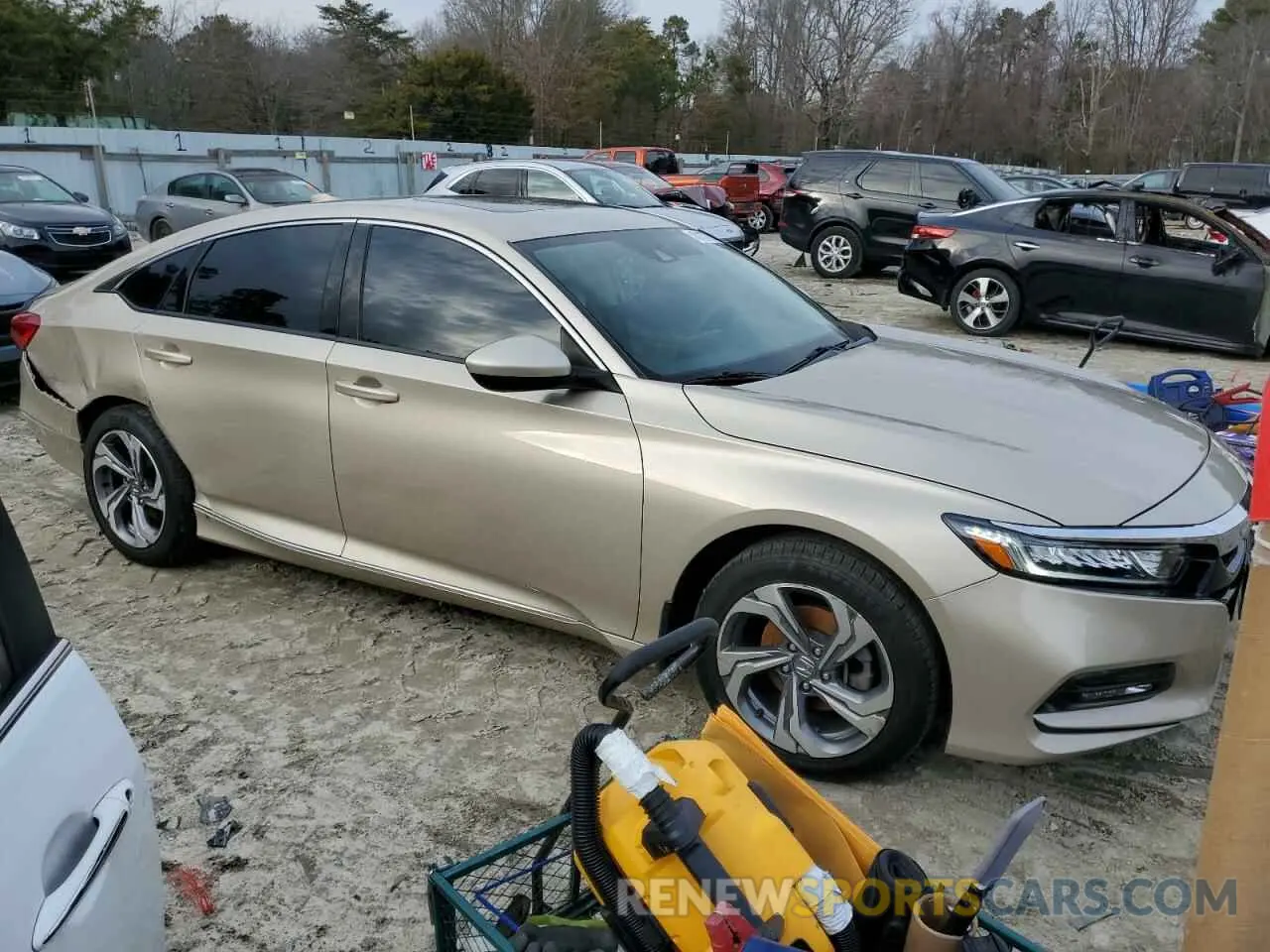 4 Photograph of a damaged car 1HGCV1F45KA075354 HONDA ACCORD 2019