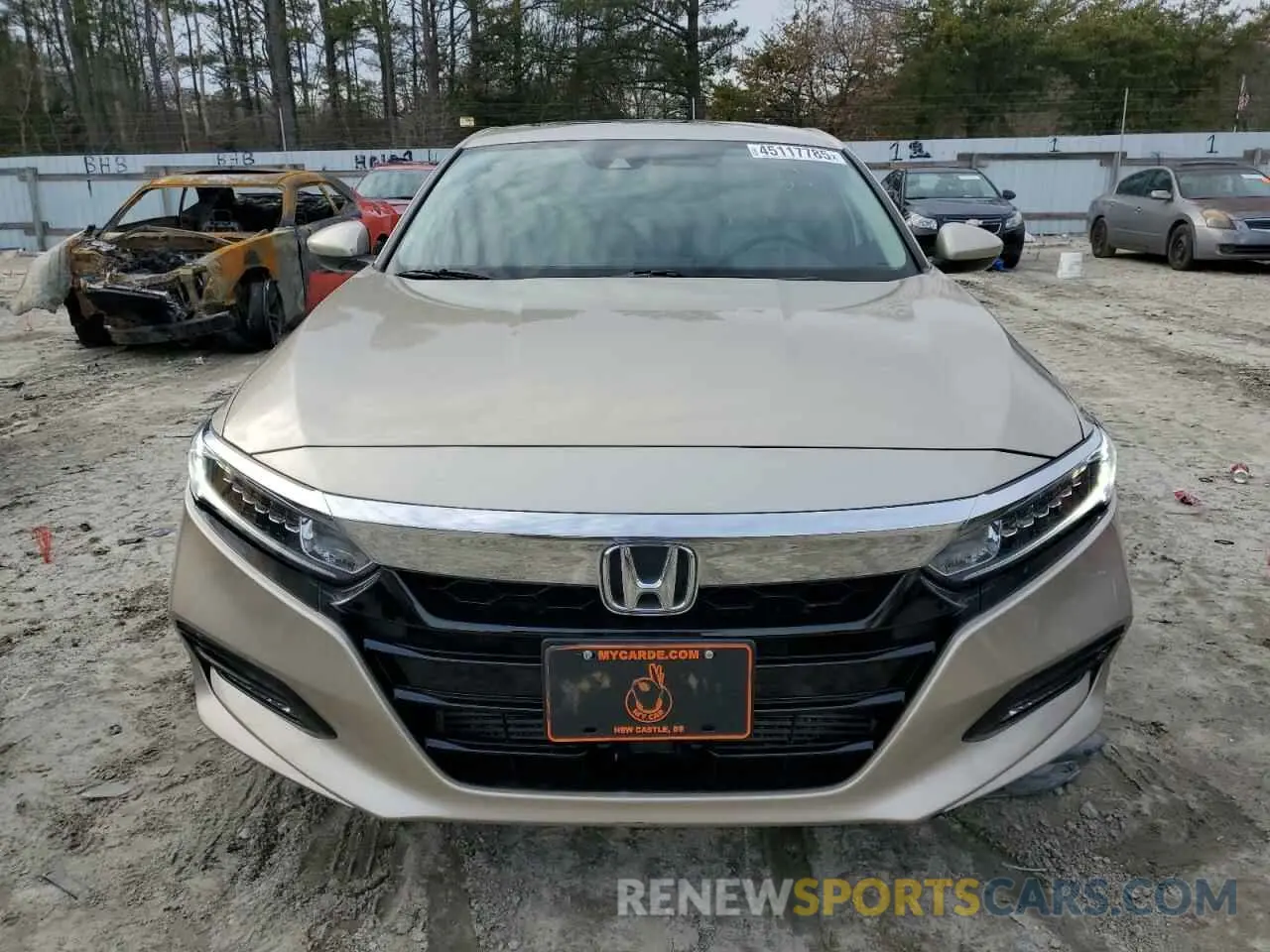 5 Photograph of a damaged car 1HGCV1F45KA075354 HONDA ACCORD 2019