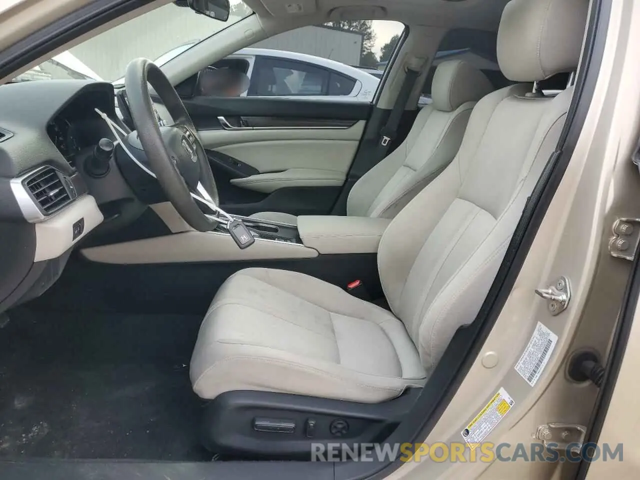 7 Photograph of a damaged car 1HGCV1F45KA075354 HONDA ACCORD 2019