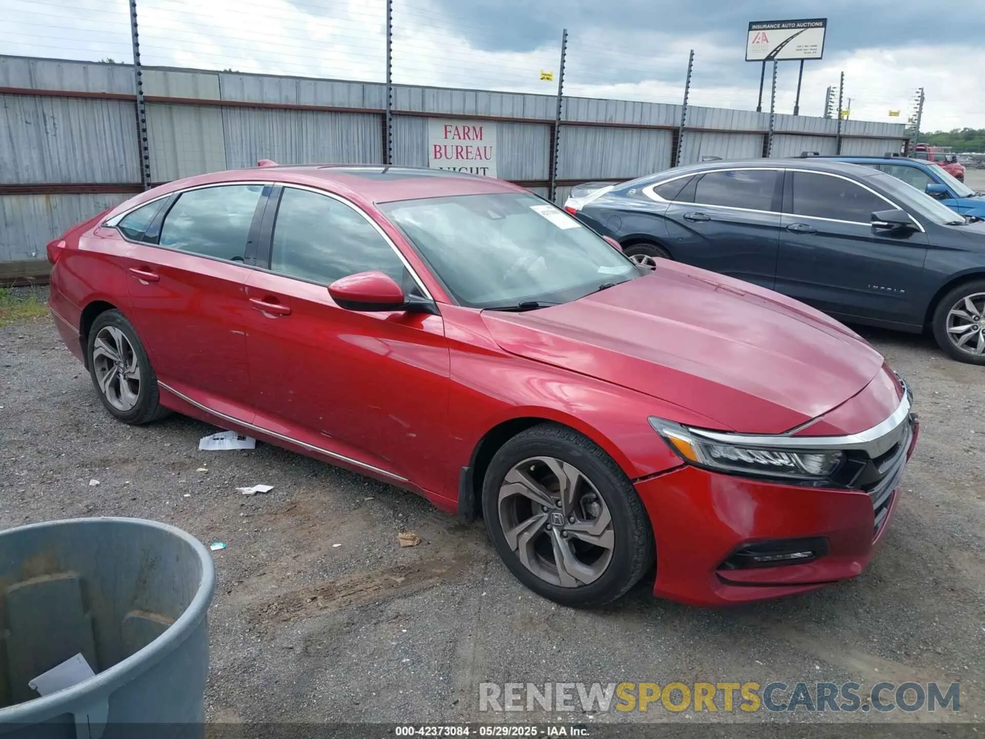 1 Photograph of a damaged car 1HGCV1F45KA092770 HONDA ACCORD 2019