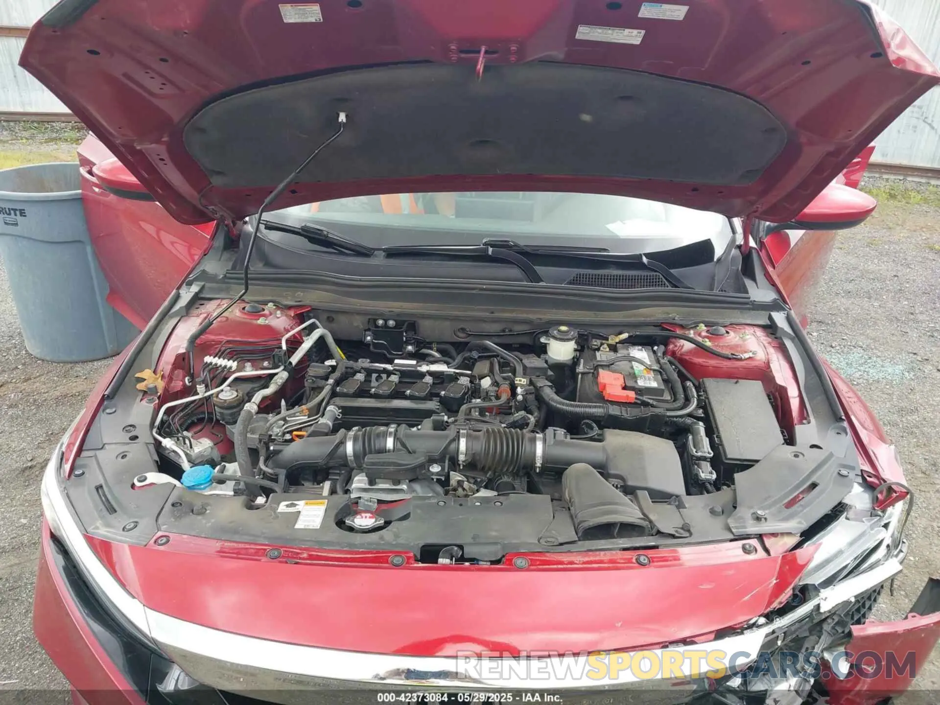 10 Photograph of a damaged car 1HGCV1F45KA092770 HONDA ACCORD 2019