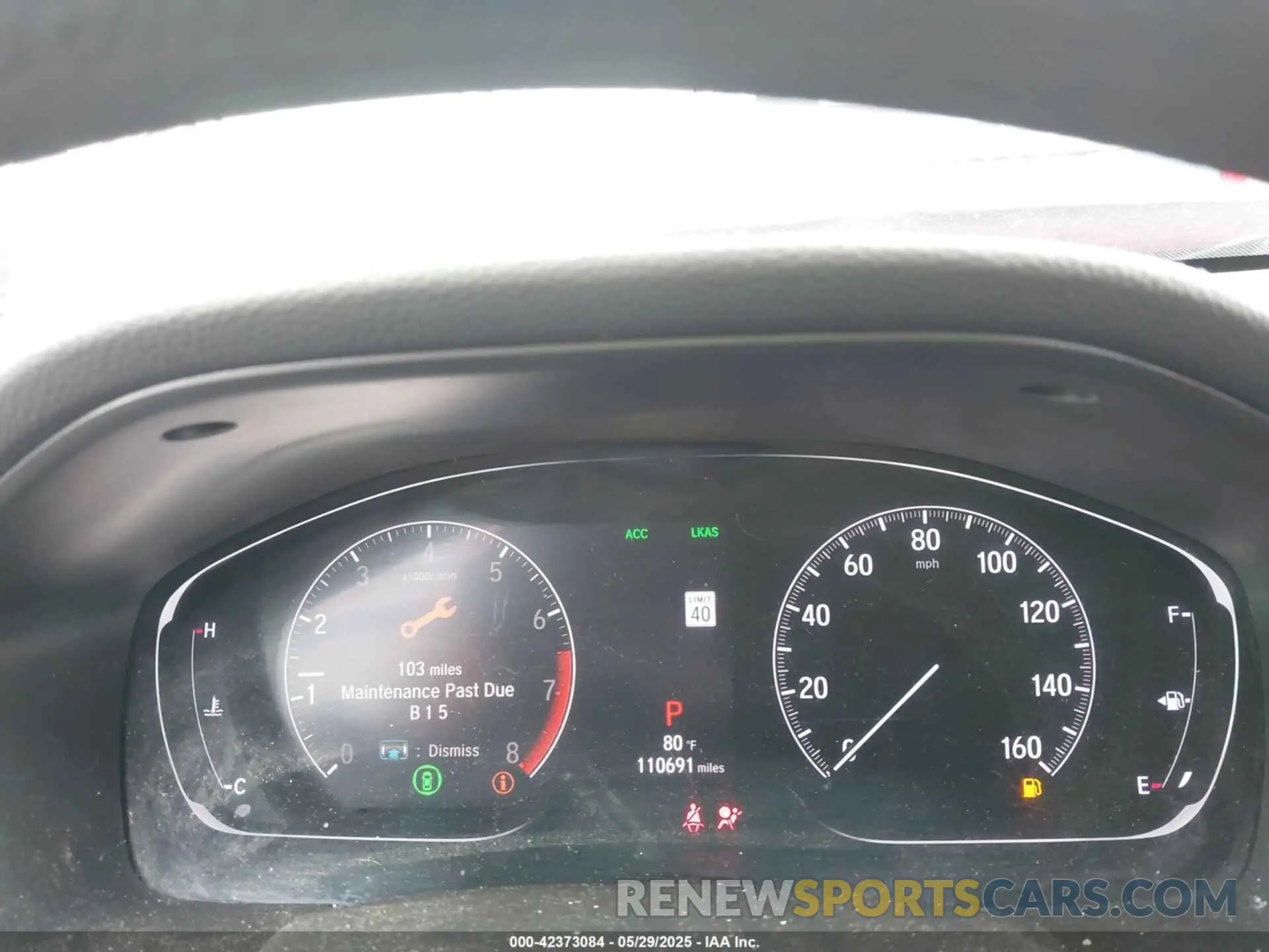 7 Photograph of a damaged car 1HGCV1F45KA092770 HONDA ACCORD 2019
