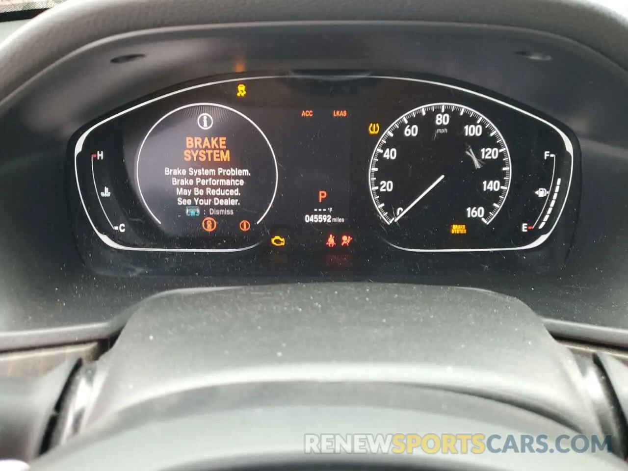9 Photograph of a damaged car 1HGCV1F45KA111561 HONDA ACCORD 2019
