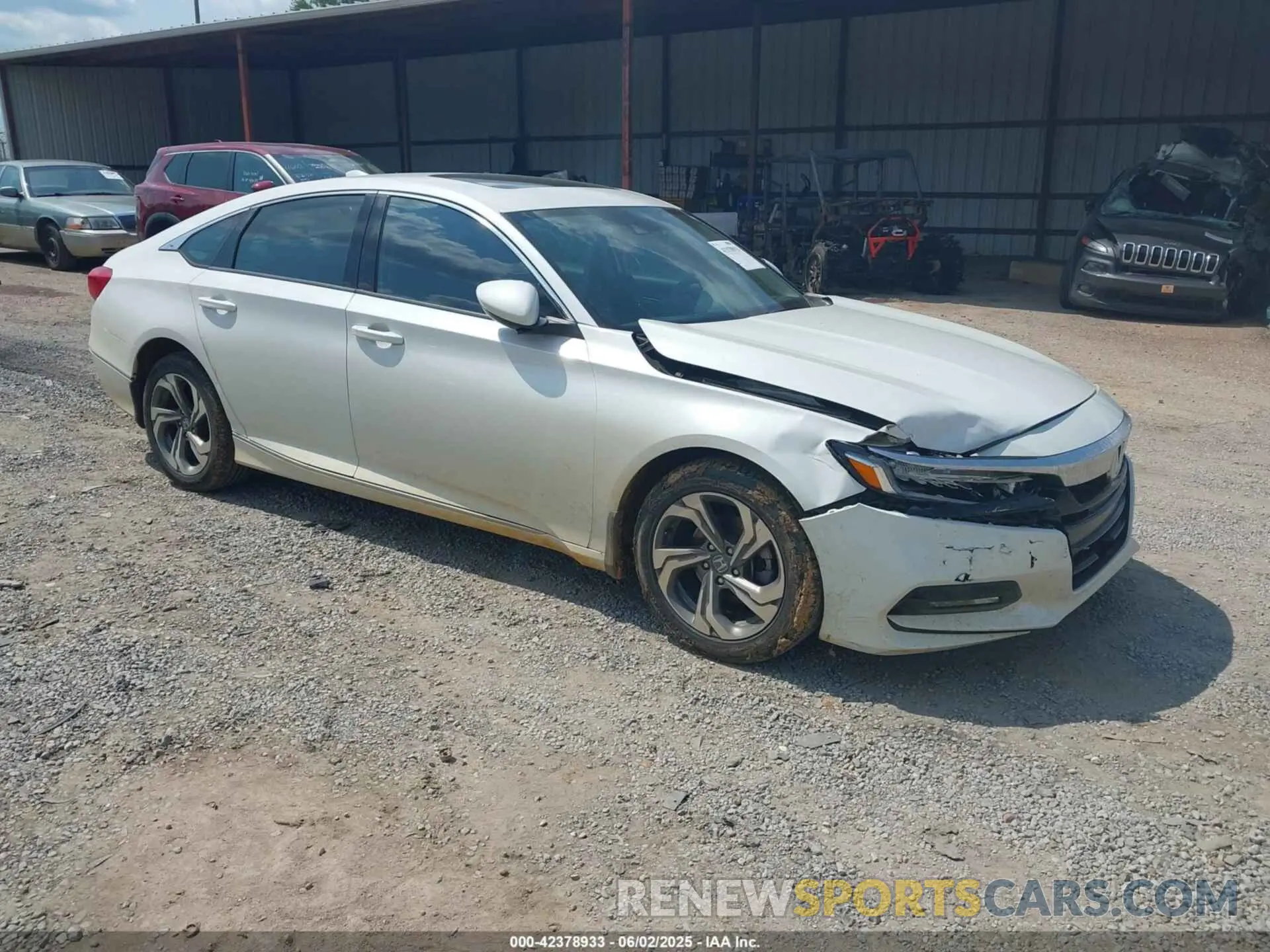 1 Photograph of a damaged car 1HGCV1F45KA162171 HONDA ACCORD 2019
