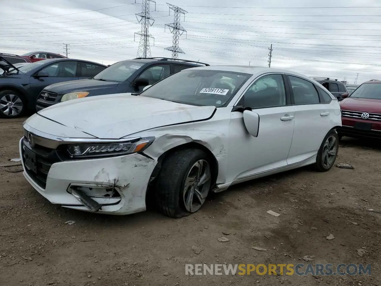 1 Photograph of a damaged car 1HGCV1F46KA039267 HONDA ACCORD 2019