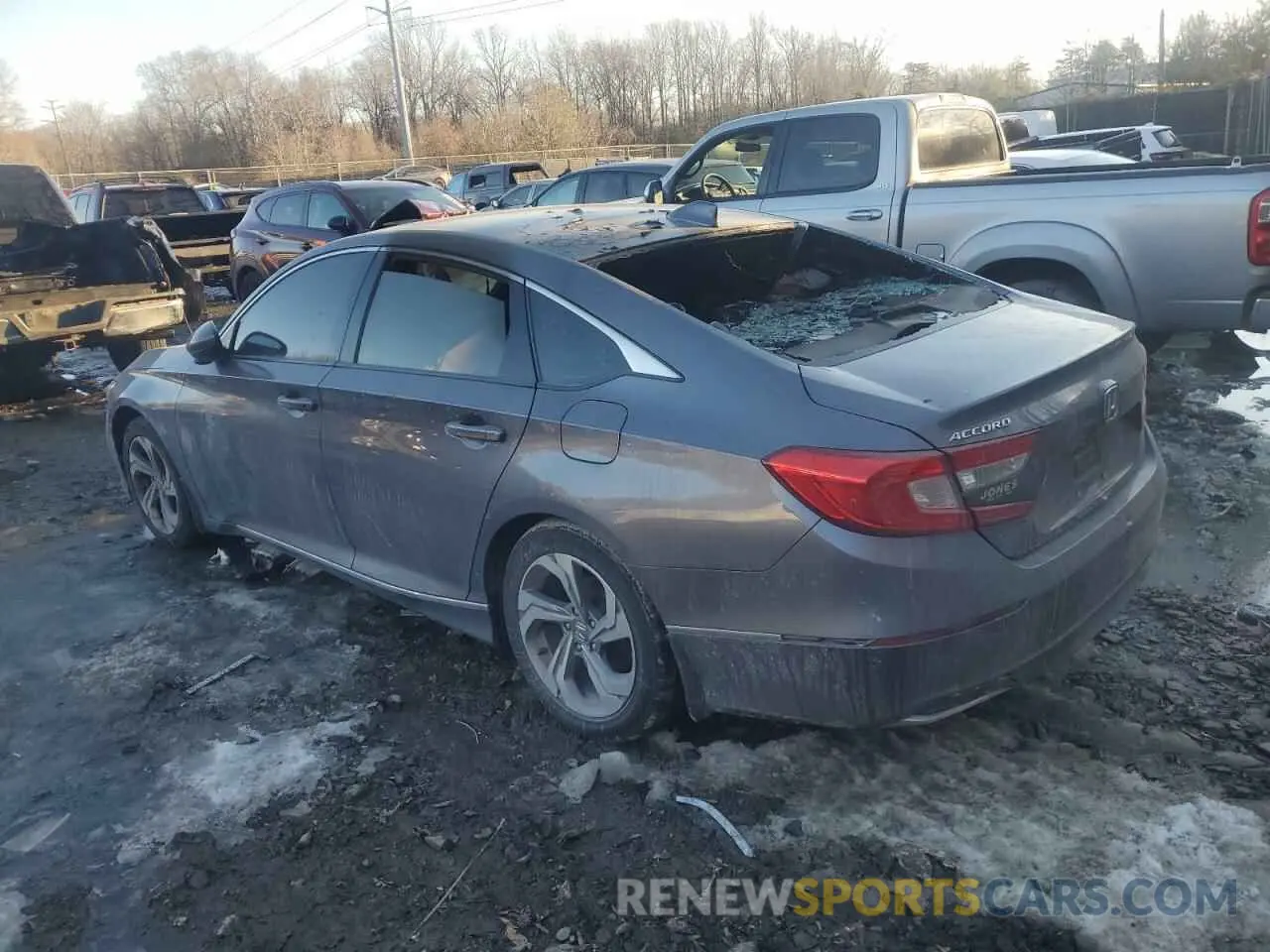 2 Photograph of a damaged car 1HGCV1F47KA008321 HONDA ACCORD 2019