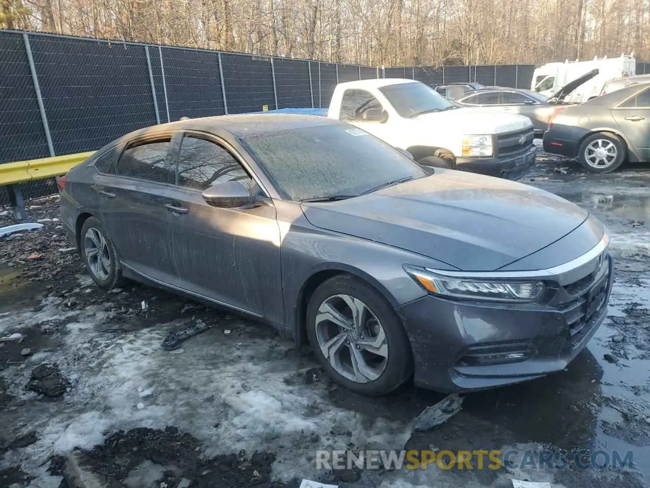 4 Photograph of a damaged car 1HGCV1F47KA008321 HONDA ACCORD 2019