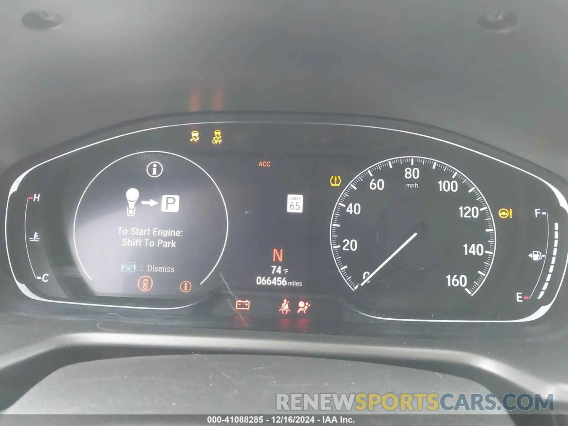 7 Photograph of a damaged car 1HGCV1F47KA022770 HONDA ACCORD 2019