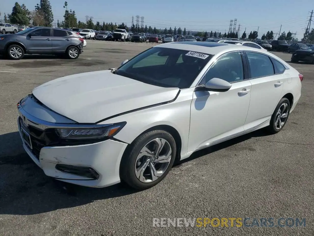 1 Photograph of a damaged car 1HGCV1F47KA140558 HONDA ACCORD 2019